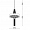 Люстра Lucia Tucci COSMOPOLITAN 2970.12 black